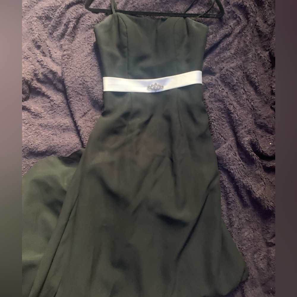 Black long dress size small